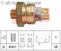 Facet 1.840.080 czujnik temperatury wody vw, seat toledo i (1l), vw golf ii (19e, 1g1)