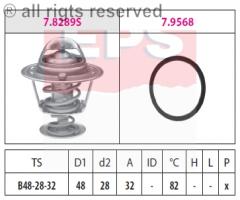 Facet 1.880.466 termostat daihatsu nissan toyota, nissan almera ii (n16)