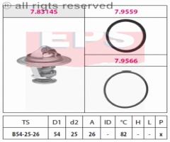 Facet 1.880.314 termostat peugeot jumper boxer, fiat ducato autobus (230)