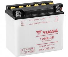 Yuasa 12n9-3b akumulator 9ah/85 12v p+ / yuasa motocykle