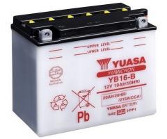 Yuasa yb16-b akumulator 19ah/240 12v l+ / yuasa motocykle, harley-davidson mc dyna