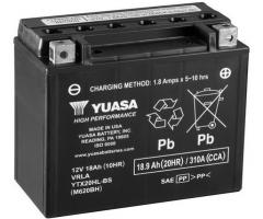 Yuasa ytx20hl-bs akumulator 18ah/310 12v p+ / yuasa motocykle Żel