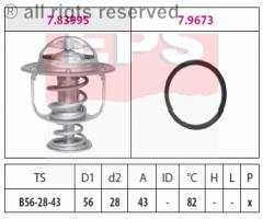 Facet 1.880.683 termostat toyota avensis corolla 00-, lexus is ii (gse2_, ale2_, use2_)