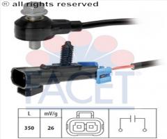 Facet 1.957.093 czujnik spalania stukowego fiat opel, fiat croma (194), opel astra g kabriolet (f67)
