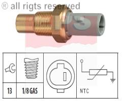 Facet 1.830.184 czujnik temperatury wody toyota, lexus ls (ucf10), toyota camry (_cv1_, _xv1_, _v1_)