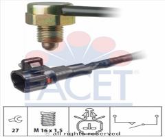 Facet 1.860.299 włącznik Świateł cofania toyota, toyota yaris (scp1_, nlp1_, ncp1_)