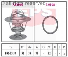Facet 1.880.396 termostat ford escort focus, ford focus (daw, dbw)