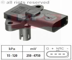 Facet 1.993.074 czujnik podciśnienia audi skoda vw, audi a4 (8e2, b6), seat ibiza iv (6l1)