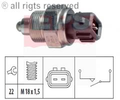 Facet 1.860.152 włącznik Świateł cofania vw, vw lt 28-35 i platforma / podwozie (281-363)