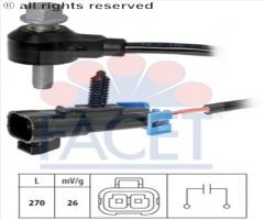 Facet 1.957.238 czujnik spalania stukowego opel, chevrolet hhr, opel gt kabriolet