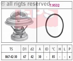 Facet 1.880.280 termostat mercedes, mercedes-benz 190 (w201), puch g-modell (w 460)