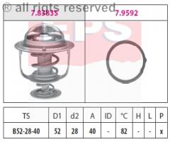 Facet 1.880.383 termostat mazda 626 98-, ford ranger (er, eq), mazda 2 (de)
