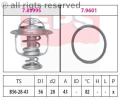 Facet 1.880.404 termostat mitsubishi carisma space star, smart forfour (454), volvo s40 i (vs)