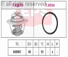 Facet 1.880.207 termostat opel astra corsa kadett, opel astra f (56_, 57_)
