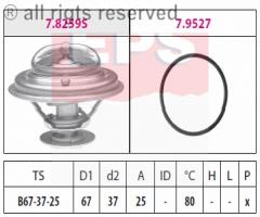 Facet 1.880.259 termostat audi ford vw, ford galaxy (wgr), mercedes-benz klasa v (638/2)