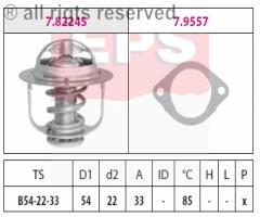 Facet 1.880.335 termostat opel, opel campo (tf_)