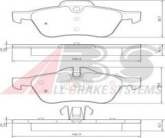 A.b.s. 37279 klocki hamulcowe mini cooper, one 01 -, mini mini (r50, r53)