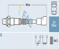 Fae 77244 sonda lambda ford, ford fiesta iii (gfj)