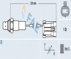 Fae 77102 sonda lambda opel, opel corsa b (73_, 78_, 79_)