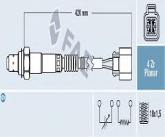 Fae 77288 sonda lambda hyundai, hyundai coupe (rd), kia cerato sedan (ld)