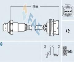 Fae 77156 sonda lambda opel, opel tigra (95_)