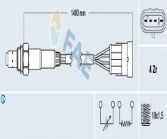 Fae 77364 sonda lambda fiat, fiat punto (188)