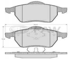 Faw faw21848.19.7 klocki hamulcowe ford, ford galaxy (wgr), seat alhambra (7v8, 7v9)
