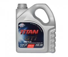 Fuchs oil 5w30 gt1 c2 4 olej 5w-30 titan gt1 pro citroen 2 4l