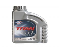 Fuchs oil 5w30 gt1 c3 1 olej 5w-30 titan gt1 pro citroen 3 1l