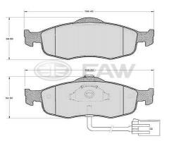 Faw faw21395.18.0 klocki hamulcowe ford mondeo( faw21396.17.8), ford cougar (ec_)