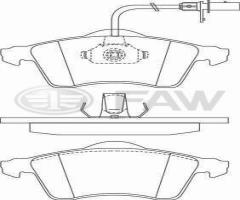 Faw faw21883.20.3 klocki hamulcowe vw t4 96- z czuj.