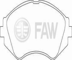 Faw faw23234.17.6 klocki hamulcowe daewoo nubira, chevrolet rezzo, daewoo nubira (klaj)