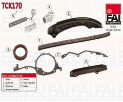 Fai autoparts tck170 zestaw Łańcucha rozrządu bmw, bmw 3 (e36)