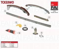Fai autoparts tck33wo zestaw Łańcucha rozrządu toyota, toyota rav 4 ii (cla2_, xa2_, zca2_, aca2_)