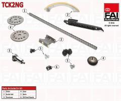 Fai autoparts tck2ng Łańcuch rozrządu opel astra g vectra b c 2.2 z22se, opel speedster
