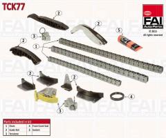 Fai autoparts tck77 zestaw Łańcucha rozrządu hyundai kia, hyundai h-1 cargo (tq), kia sorento i (jc)