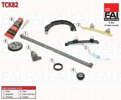 Fai autoparts tck82 zestaw Łańcucha rozrządu toyota
