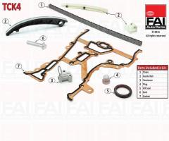 Fai autoparts tck4 zestaw Łańcucha rozrządu opel, opel corsa d