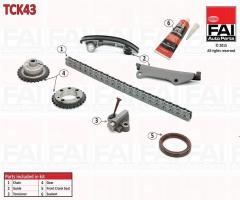 Fai autoparts tck43 zestaw Łańcucha rozrządu nissan, nissan patrol gr ii wagon (y61)