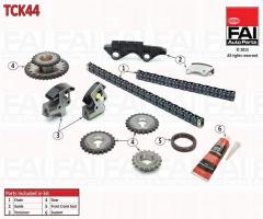 Fai autoparts tck44 zestaw Łańcucha rozrządu nissan, nissan micra ii (k11)