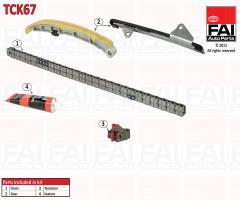 Fai autoparts tck67 zestaw Łańcucha rozrządu toyota, mini mini (r50, r53), subaru trezia