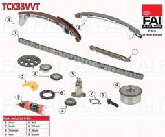 Fai autoparts tck33vvt zestaw Łańcucha rozrządu toyota, toyota rav 4 ii (cla2_, xa2_, zca2_, aca2_)