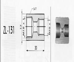 Wp zl131 Łącznik rurek hamulcowy 10x1/12x1 wew+wew