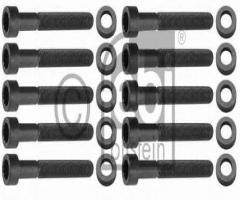 Febi bilstein 12653 Śruba głowicy vag (kompl.), audi 50 (86), vw polo (86)