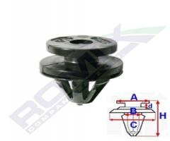 Romix company c30826 spinka mocowania boczka renault nissan, renault clio ii (bb0/1/2_, cb0/1/2_)