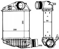 Nrf 30015 czujnik abs skoda fabia 99-lewy tył, audi a6 (4f2, c6)