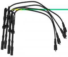 Sentech 8468 przewody wysokiego napięcia komplet audi, seat leon (1m1), skoda octavia (1u2)