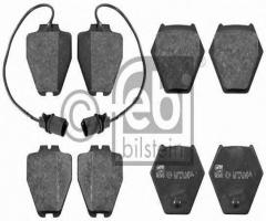 Febi bilstein 16456 klocki hamulcowe audi a6 4,2  98- z czuj., audi a4 (8d2, b5), vw passat (3b3)