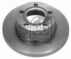 Febi bilstein 09077 tarcza hamulcowa audi 100 quattro  84-90 tył, audi 100 (44, 44q, c3)