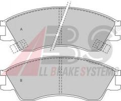 A.b.s. 36738 klocki hamulcowe subaru justy 89-95